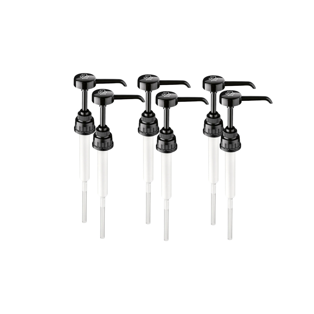 1883 Pump for (1.89L/63.9oz x 6 Pumps) Sauce Bottles