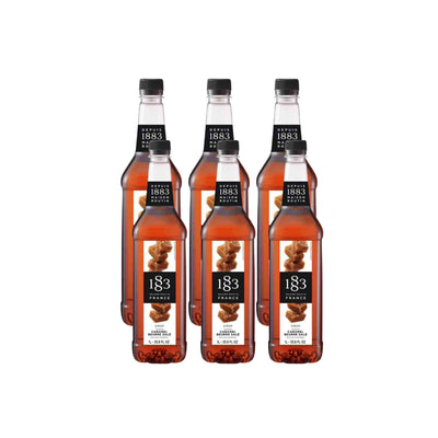 1883 Salted Caramel Syrup (1L/33.8oz x 6 Bottles)