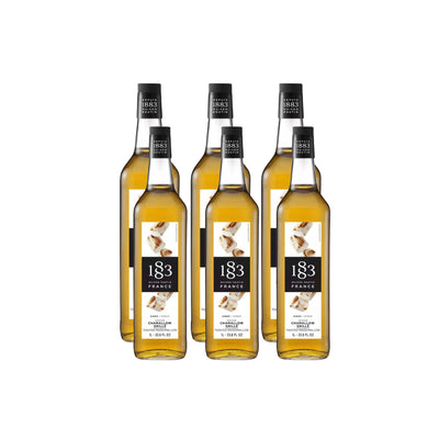 1883 Toasted Marshmallow Syrup (1L/33.8oz x 6 Bottles)