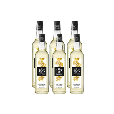 1883 Yuzu Lemon Syrup (1L/33.8oz x 6 Bottles)