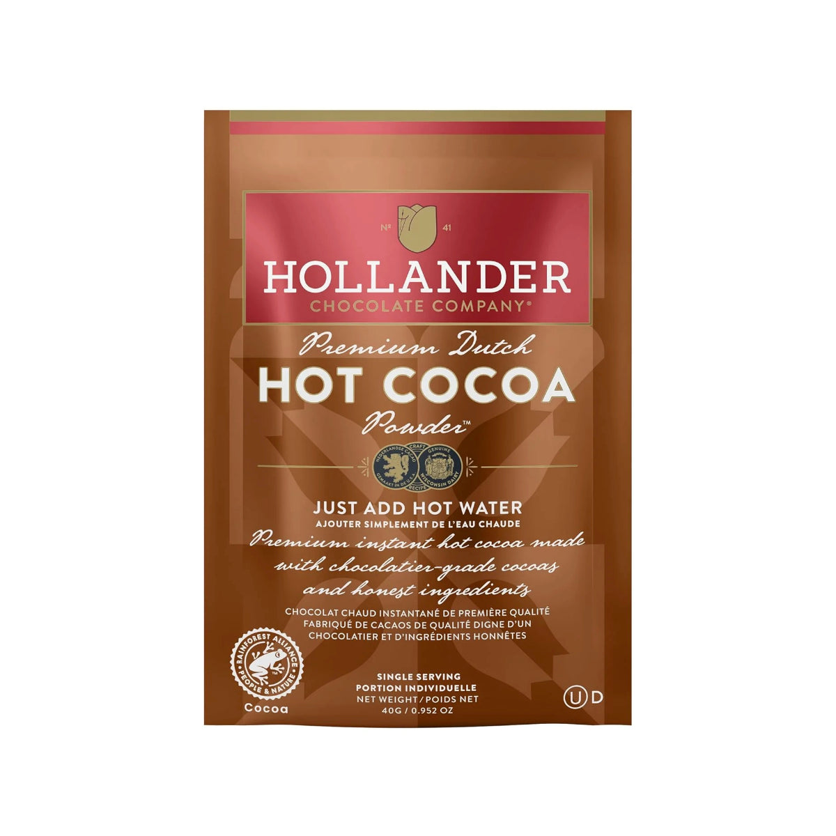 Hollander Premium Dutched Hot Cocoa Single Serve Packets โ The Kitchen ...