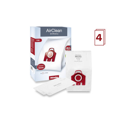 Miele AirClean 3D Efficiency FJM Dust Bags (4-PK)