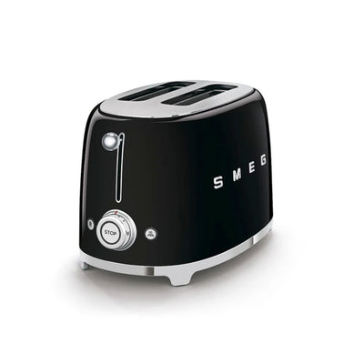 Smeg Retro-Style 2-Slice Toaster TSF01BLUS (Black)