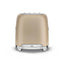 Smeg Retro-Style 2-Slice Toaster TSF01CHMUS (Matte Champagne)