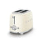 Smeg Retro-Style 2-Slice Toaster TSF01CRUS (Cream)