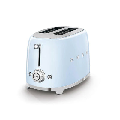 Smeg Retro-Style 2-Slice Toaster TSF01PBUS (Pastel Blue)