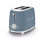 Smeg Retro-Style 2-Slice Toaster TSF01SBMUS (Matte Storm Blue)