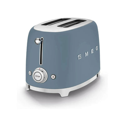 Smeg Retro-Style 2-Slice Toaster TSF01SBMUS (Matte Storm Blue)