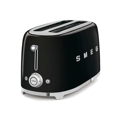 Smeg Retro-Style 4-Slice Toaster TSF02BLUS (Black)