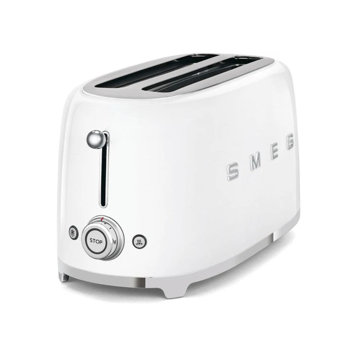 Smeg Retro-Style 4-Slice Toaster TSF02WHUS (White)