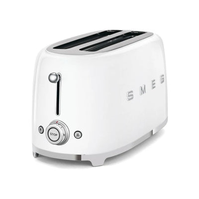 Smeg Retro-Style 4-Slice Toaster TSF02WHUS (White)