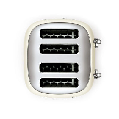 Smeg Retro-Style 4-Slice Toaster TSF03CRUS (Cream)