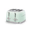 Smeg Retro-Style 4-Slice Toaster TSF03PGUS (Pastel Green)