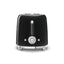 Smeg Retro-Style 2-Slice Toaster TSF01BLUS (Black)