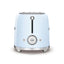 Smeg Retro-Style 2-Slice Toaster TSF01PBUS (Pastel Blue)