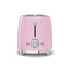 Smeg Retro-Style 2-Slice Toaster TSF01PKUS (Pink)
