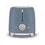Smeg Retro-Style 2-Slice Toaster TSF01SBMUS (Matte Storm Blue)