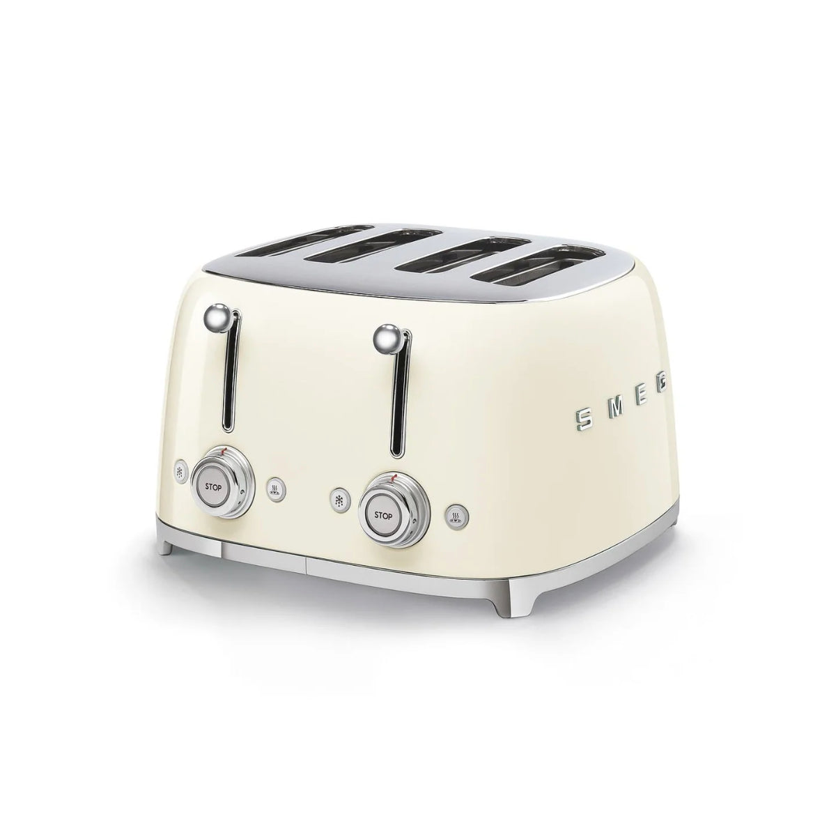 Smeg Retro-Style 4-Slice Toaster TSF03CRUS (Cream)