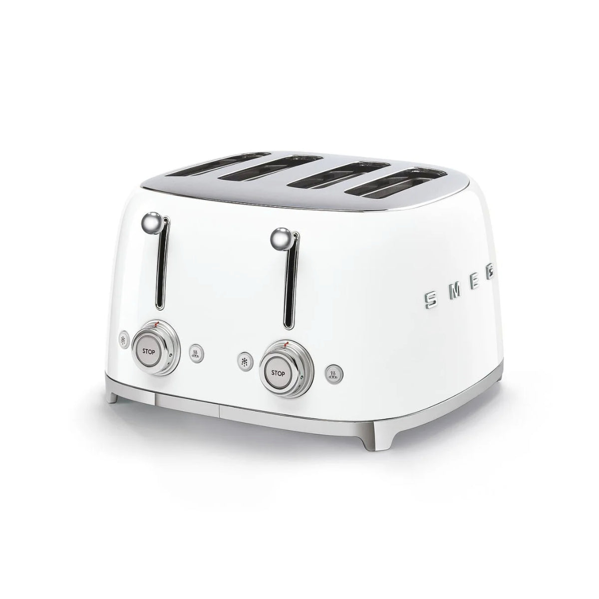 Smeg Retro-Style 4-Slice Toaster TSF03WHUS (White)
