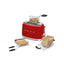 Smeg Retro-Style 2-Slice Toaster TSF01RDUS (Red)