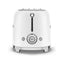 Smeg Retro-Style 2-Slice Toaster TSF01WHMUS (Matte White)