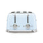 Smeg Retro-Style 4-Slice Toaster TSF03PBUS (Pastel Blue)
