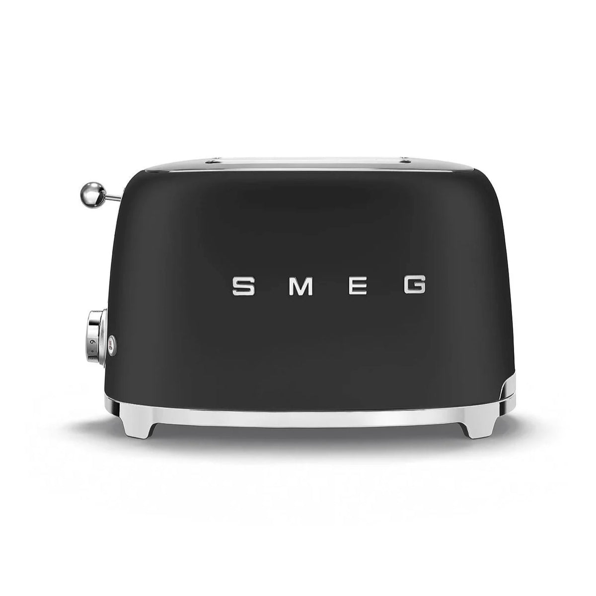 Smeg Retro-Style 2-Slice Toaster TSF01BLMUS (Matte Black)