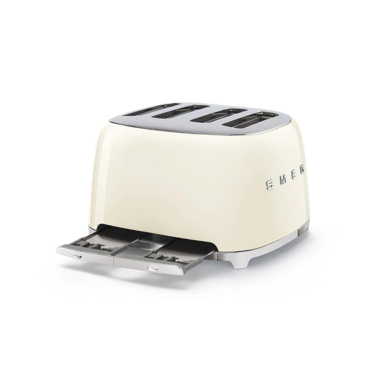Smeg Retro-Style 4-Slice Toaster TSF03CRUS (Cream)