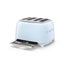Smeg Retro-Style 4-Slice Toaster TSF03PBUS (Pastel Blue)