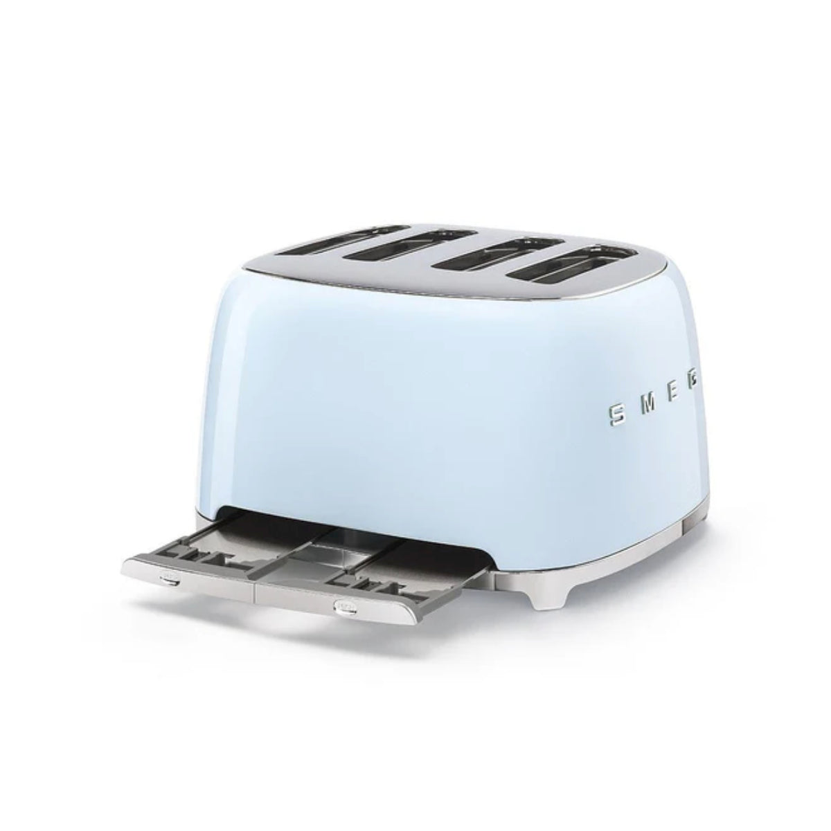 Smeg Retro-Style 4-Slice Toaster TSF03PBUS (Pastel Blue)