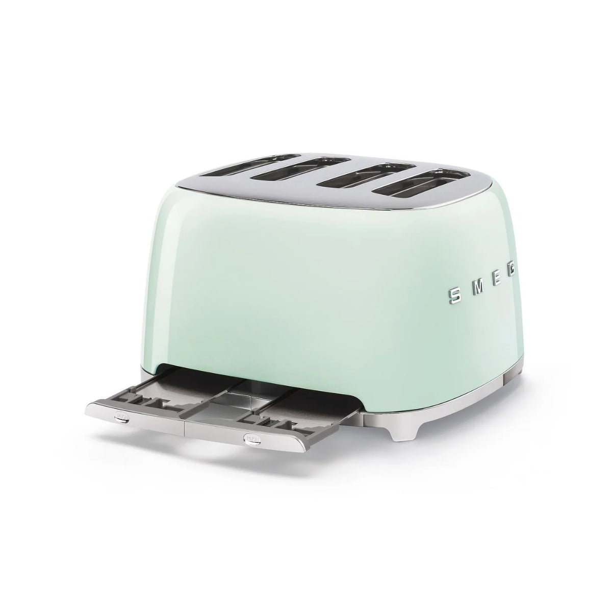 Smeg Retro-Style 4-Slice Toaster TSF03PGUS (Pastel Green)