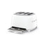 Smeg Retro-Style 4-Slice Toaster TSF03WHUS (White)
