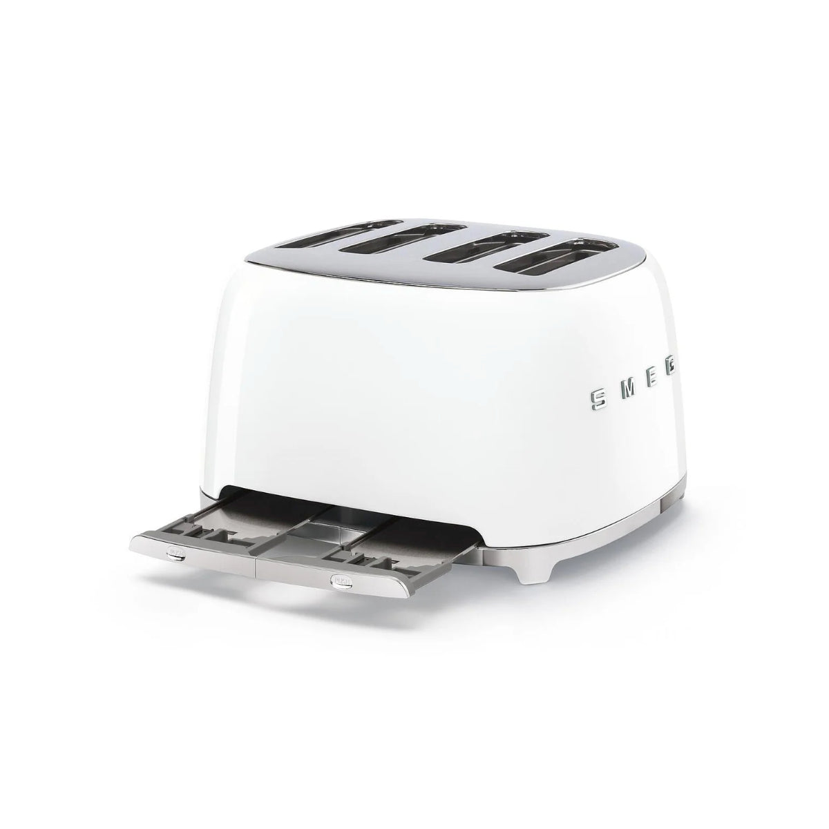 Smeg Retro-Style 4-Slice Toaster TSF03WHUS (White)