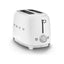 Smeg Retro-Style 2-Slice Toaster TSF01WHMUS (Matte White)