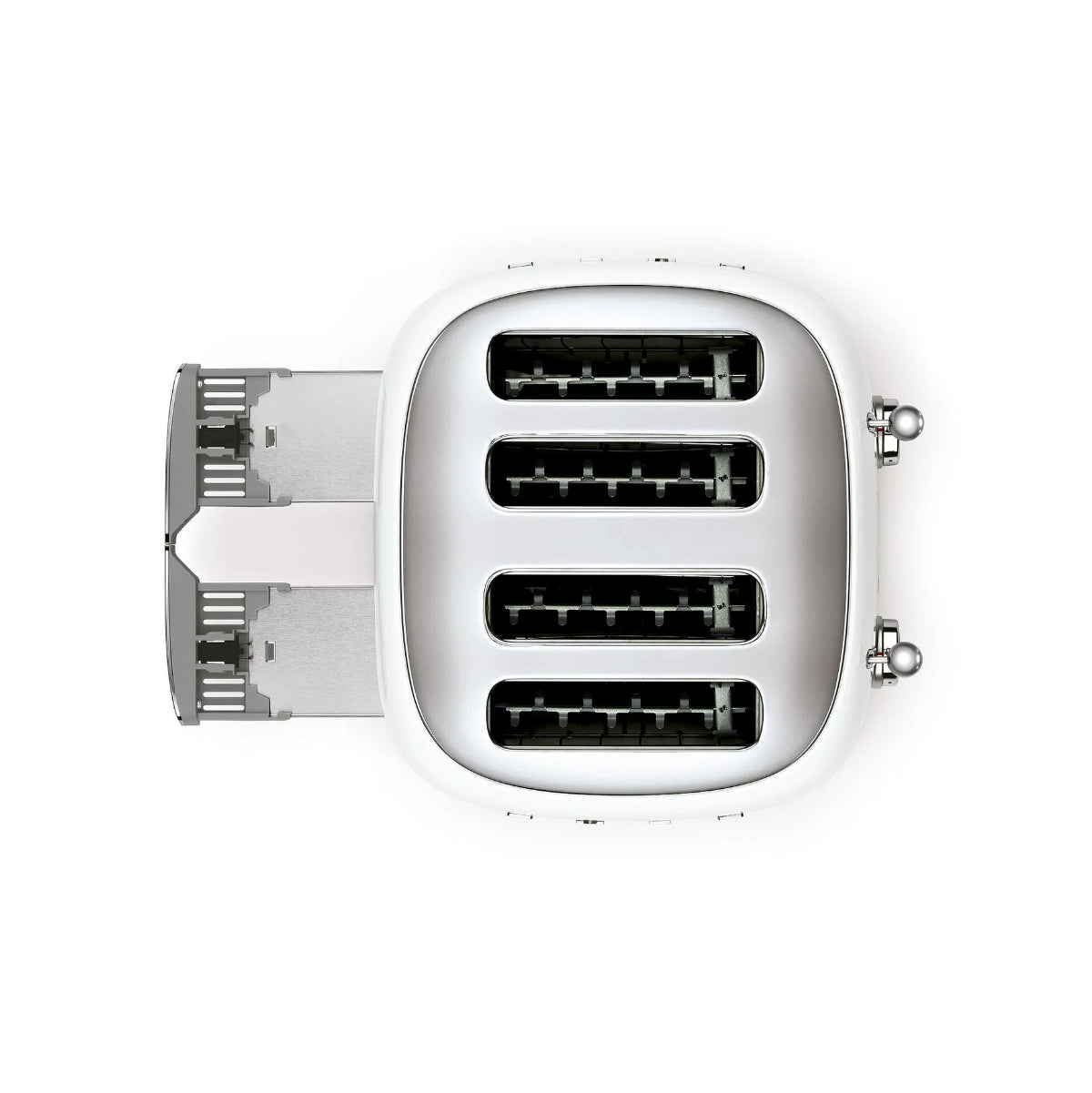 Smeg Retro-Style 4-Slice Toaster TSF03WHUS (White)