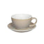 Loveramics Egg Latte Cup & Saucer - Potters Colours (300ml)