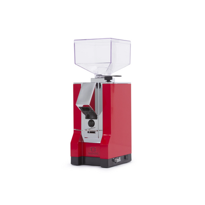 Eureka Mignon Silenzio Flat Burr Coffee Grinder (Red)