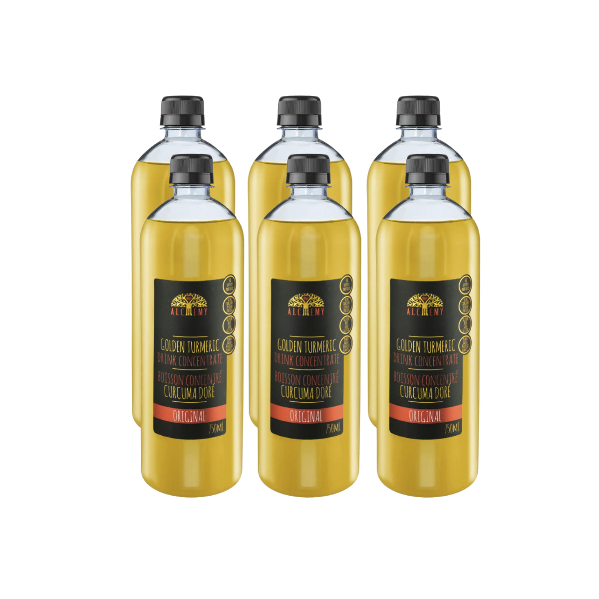 Alchemy Original Golden Turmeric Elixir (6 x 750ml) – The Kitchen ...