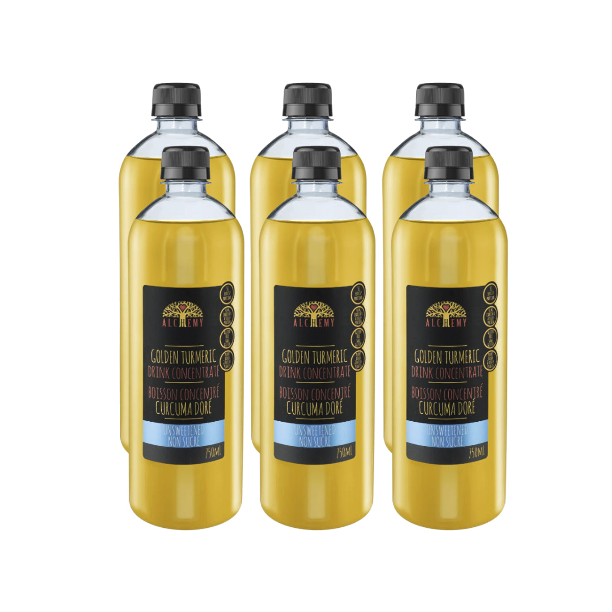 Alchemy Unsweetened Golden Turmeric Elixir (6 x 750ml) – The Kitchen ...