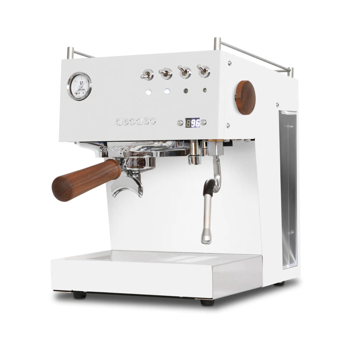 Ascaso Steel Duo V2 PID Dual Thermoblock Espresso Machine (White)