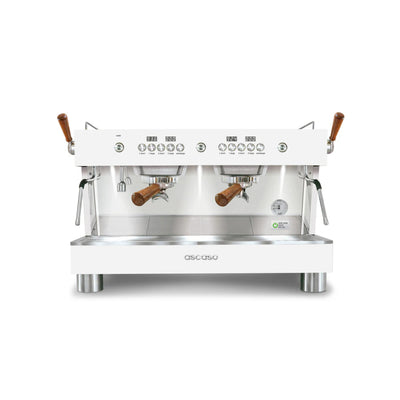 Ascaso Barista T Plus Raised ETL Commercial Espresso Machine (White)