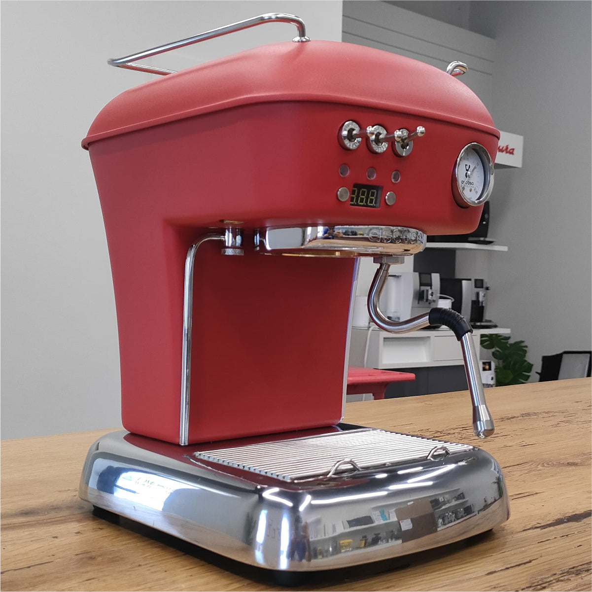 Ascaso Dream PID Espresso Machine (Open Box #29 - Red)