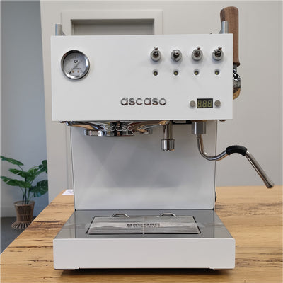 Ascaso Steel Duo Plus V2 PID Dual Boiler Espresso Machine (Open Box - White )