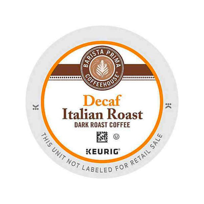 Barista Prima Decaf Italian Roast Single-Serve Pods