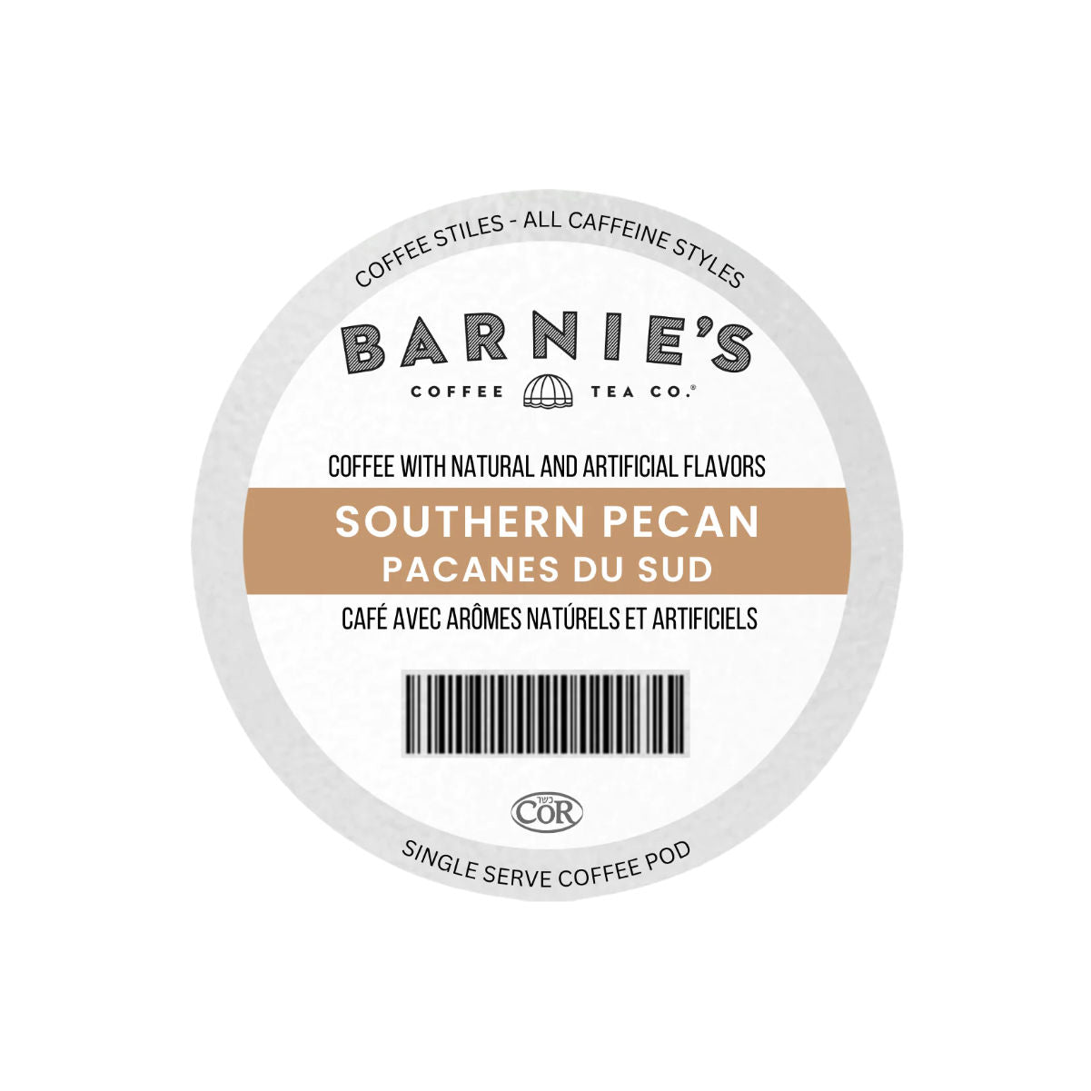 Barnie's Southern Pecan Single-Serve Coffee Pods