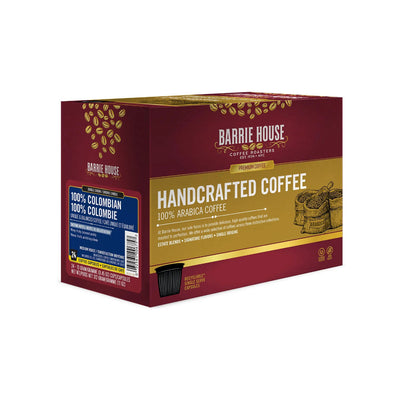 Barrie House 100% Colombian Single-Serve Coffee Pods