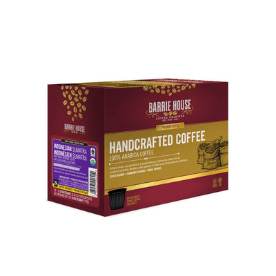 Barrie House Indonesian Sumatra Single-Serve Coffee Pods