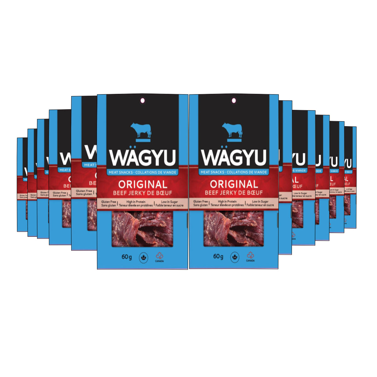 Riz Wagyu Beef Jerky Original - 60g x 12