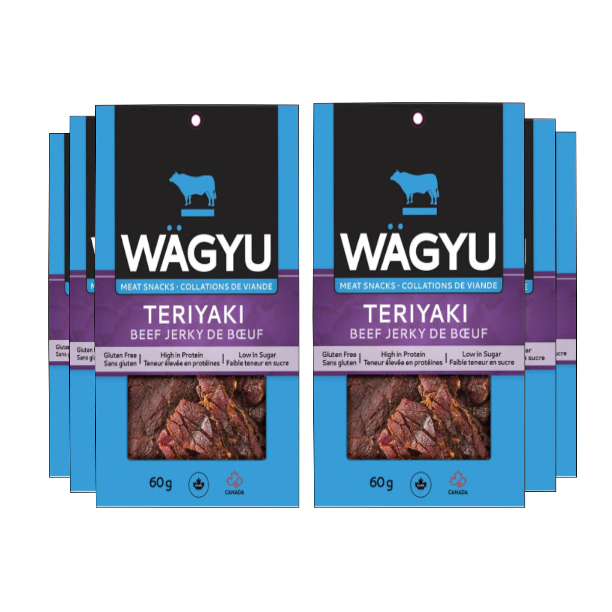 Riz Wagyu Beef Jerky Teriyaki - 60g x 12