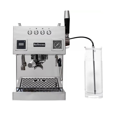 Dual-Boiler Semi-Automatic Espresso Machine – Bellezza Bellona (Stainless Steel)
